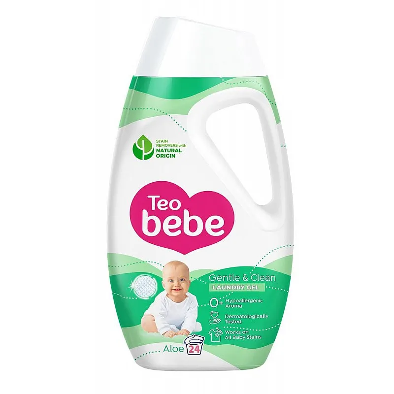 Teo bebe Течен перилен препарат Алое 1080мл 24 пранета